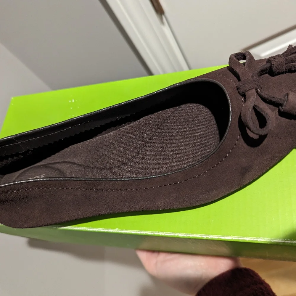 Crocs Lina Embellished Suede Flat - Picture 2 of 3